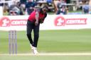 Jerome Taylor took a hat-trick to have Essex in trouble at 3-19
