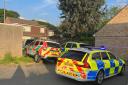 Police cordon in Wildridings Bracknell