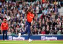 Jofra Archer celebrates his wicket at The Oval