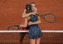 Aryna Sabalenka beat Paula Badosa in Paris (Christophe Ena/AP)