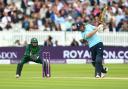 Sussex batsman Phil Salt hit his maiden half-century and top-scored for England in their second ODI against Pakistan