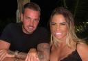 Katie Price and her on-off fiancé Carl Woods