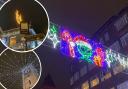 Christmas lights have been switched on across Brighton