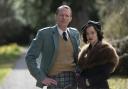 Claire Foy (right) and Paul Bettany lead the cast of the BBC's A Very English Scandal (BBC / Blueprint Pictures / Alan Peebles)