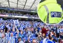 A football fan has been handed a banning order for homophobic abuse at Albion match