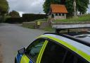 A total of 11 drivers were caught speeding in 45 minutes in the village of Glynde