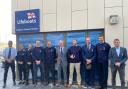 Volunteers from Brighton's Lifeboat Station received a medal to mark the Queen's Platinum Jubilee: credit - RNLI/Hatti Mellor