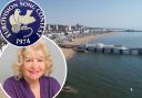 Councillor Carol Theobald, inset, backed Brighton's bid to host Eurovision after watching the contest when the city last hosted in 1974