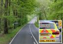 The incident happened on the A283 near Storrington this morning