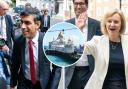 Rishi Sunak and Liz Truss will be at a hustings in Eastbourne next month