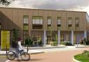 An artist's impression of the front of the new mental health hospital in Bexhill