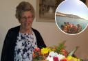 RNLI volunteers said a final goodbye to fundraiser Margaret Minski, who passed away aged 81