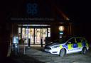 Three men burgled the Co-op on Sunday night