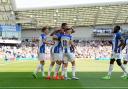 A Sussex Police officer confirmed that 'a number of incidents' were dealt with at the Amex Stadium as Albion beat Leeds United