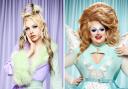 Dakota Schiffer, left, and Pixie Polite will be among 12 drag queens to feature in the latest season of the BBC show: credit - BBC/World of Wonder