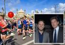 The new organisers of Brighton Marathon will not be hiring two former directors. Inset, Tom Naylor, left, and Tim Hutchings who are directors of the company