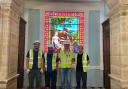 Builders had to delicately deconstruct and rebuild the chapel at the Royal Sussex County Hospital in Brighton