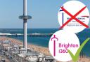The i360 will be rebranded as 'Brighton i360' after revealing that no sponsor will replace British Airways next month