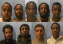 Six men were jailed on Friday, joining three others sentenced in 2020.