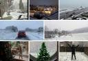 Compilation of snow photos