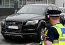Two people have been arrested after the incident on Saturday.  File picture of Audi Q7