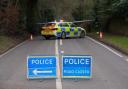 A motorcyclist was pronounced dead at the scene