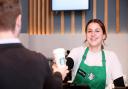 The new Starbucks in London Road will open to customers tomorrow
