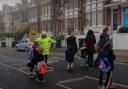 Simon Moss is a school crossing patrol officer at St Luke's Primary