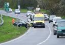 Police and Highways England crews were called to the scene of the incident