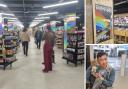 Photos from the opening of HMV in Churchill Square, Brighton