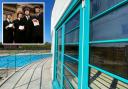 A music festival is coming to Saltdean Lido next weekend. Inset, The Beatles