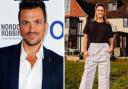 Peter Andre, left, and Katie Price, right, are said to be planning extravagant parties for their daughter, Princess