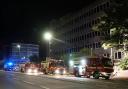 Fire in St Mark's House in Eastbourne