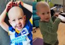 Teddy Lichten, from Hassocks, was diagnosed with high-risk neuroblastoma