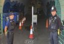 Brighton police catch wanted man at knife arch on the beach