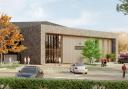 An artists' impression of the planned delivery office in Patcham
