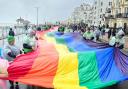 Brighton Pride saw numbers fall by 50 per cent this weekend