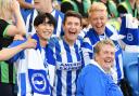 Fans were cheered by the sunny weather as Albion hit with first loss of the season