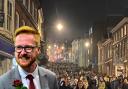 Lloyd Russell-Moyle, inset, has called for as many people as possible to come to Lewes for Bonfire Night
