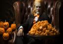 Donald Trump as pumpkin man