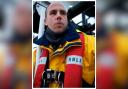 Lee Blacknell is celebrating 20 years volunteering with Newhaven RNLI