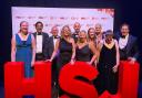 Members of Definition Health and Royal Surrey NHS Foundation Trust celebrate their win