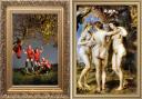 Lewes FC's women's team has reimagined Rubens The Three Graces
