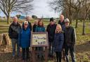 Members of the Southwick Society have unveiled two information boards detailing the park's history