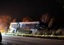 A bus crashed in Lewes