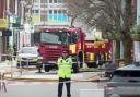 A fire broke out in London Road, Bognor