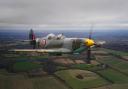 The spitfire will fly over Sussex next month