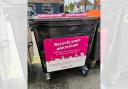 The bins have now been installed across the city
