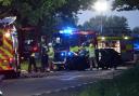 Woman, 23, in critical condition and three others injured in serious crash