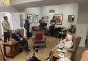 The boys impressed residents and guests with a variety of pieces, including the Star Wars intro.